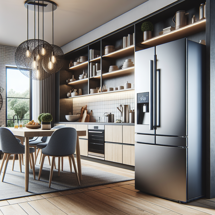 Réfrigérateurs intelligents pour une cuisine moderne