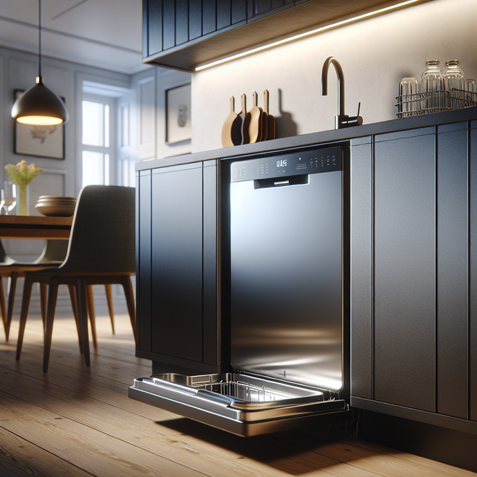 Dishwashers with cleaning cycles for large pots and pans