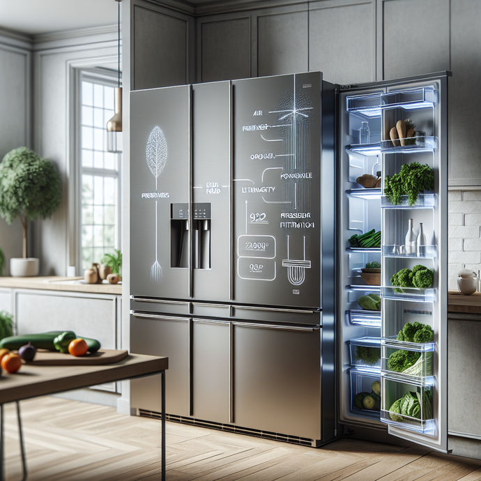 Réfrigérateurs avec Systèmes de Filtration d'Air: Conservez Vos Aliments Frais Plus Longtemps