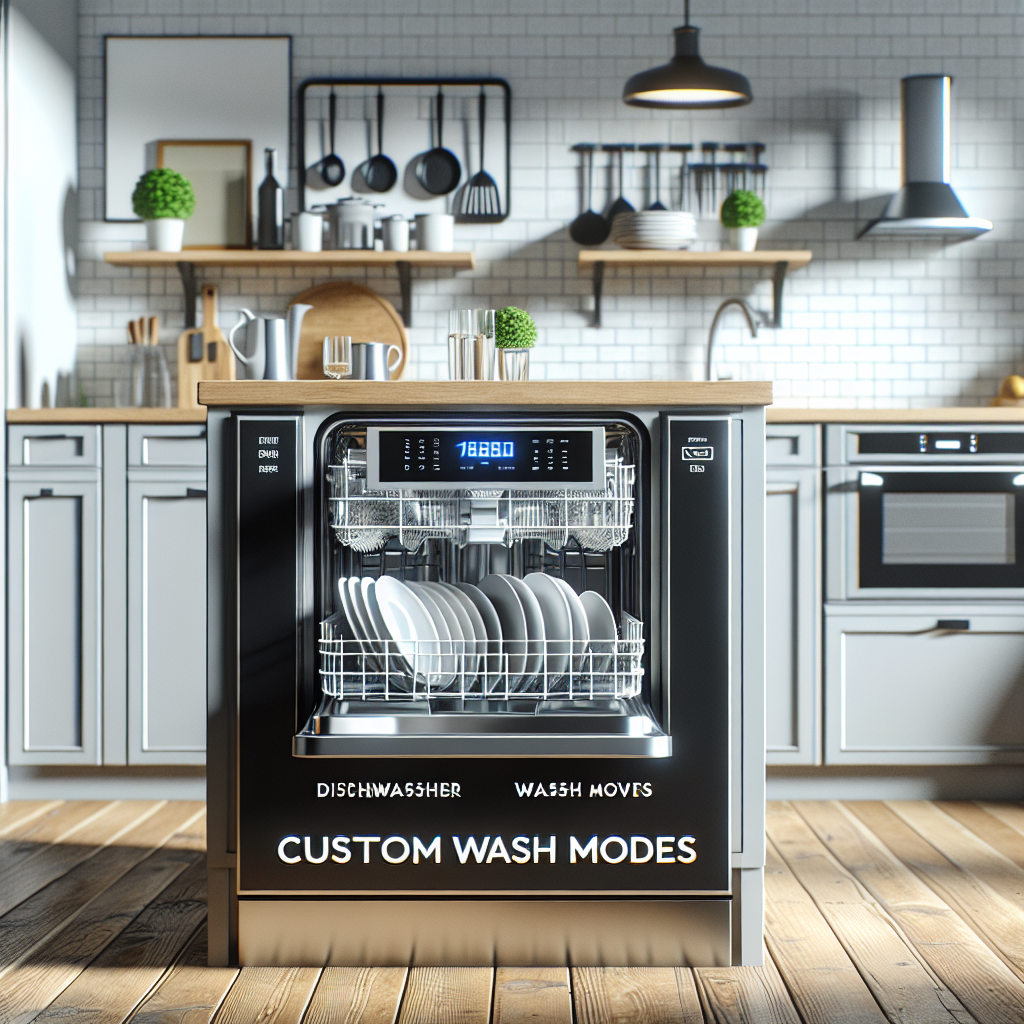 Dishwashers with Custom Wash Modes for Every Type of Dish