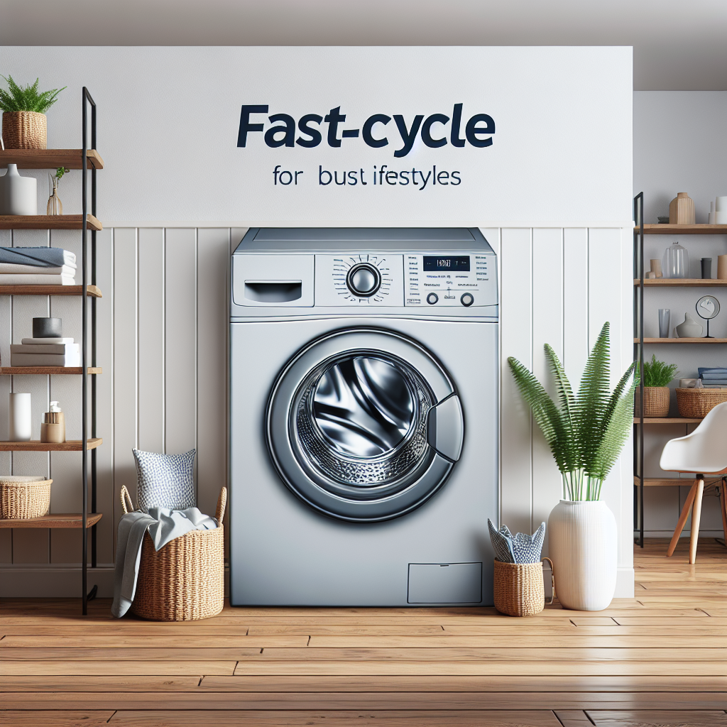 Fast-Cycle Washing Machines: Ideal for Busy Days
