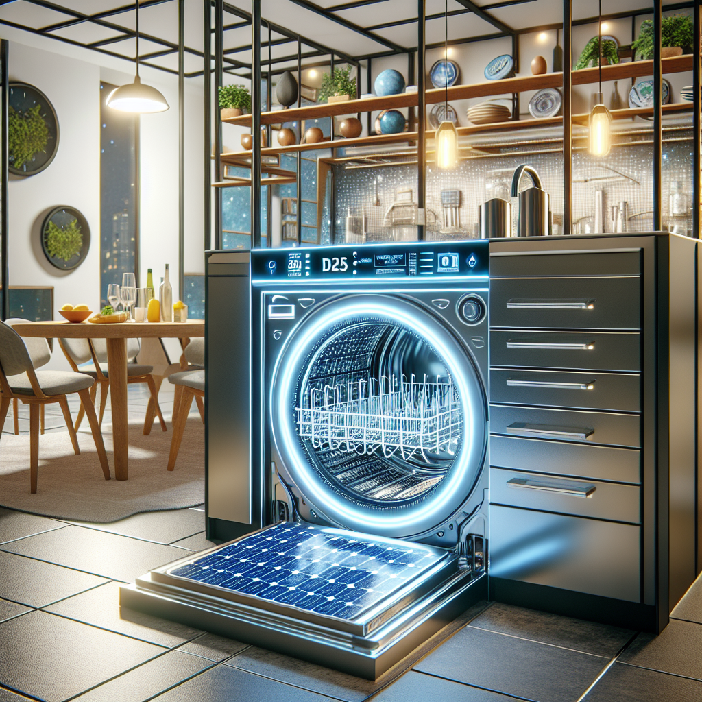 Lave-vaisselle alimentés par l'énergie solaire : L'avenir de 2025