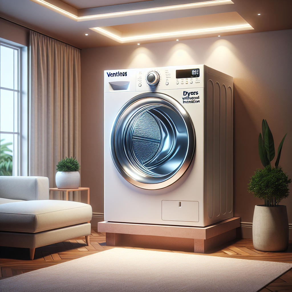 Dryers Without Vents: Simplified Installation