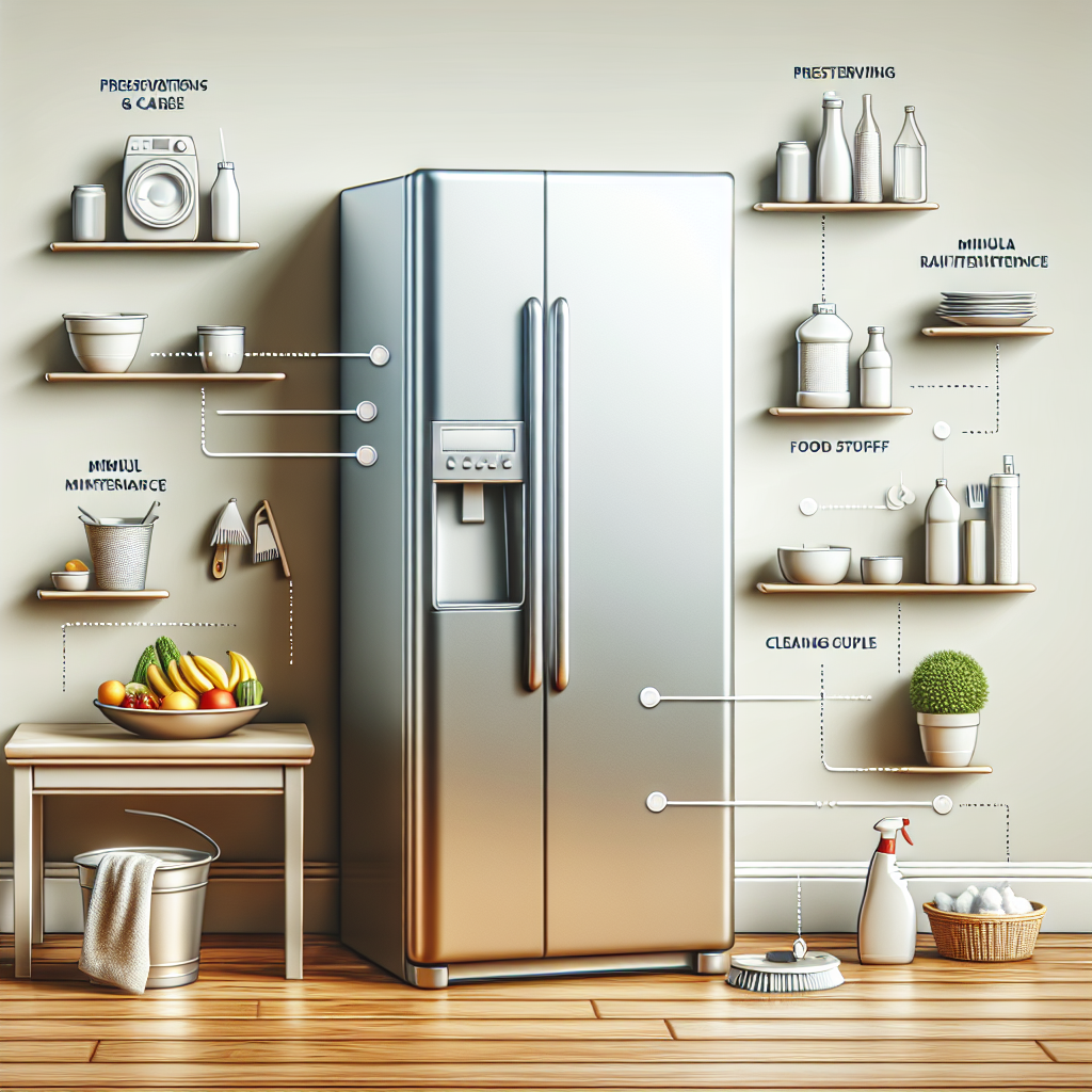 Refrigerator: Why regular maintenance is necessary to optimize the lifespan of your appliance