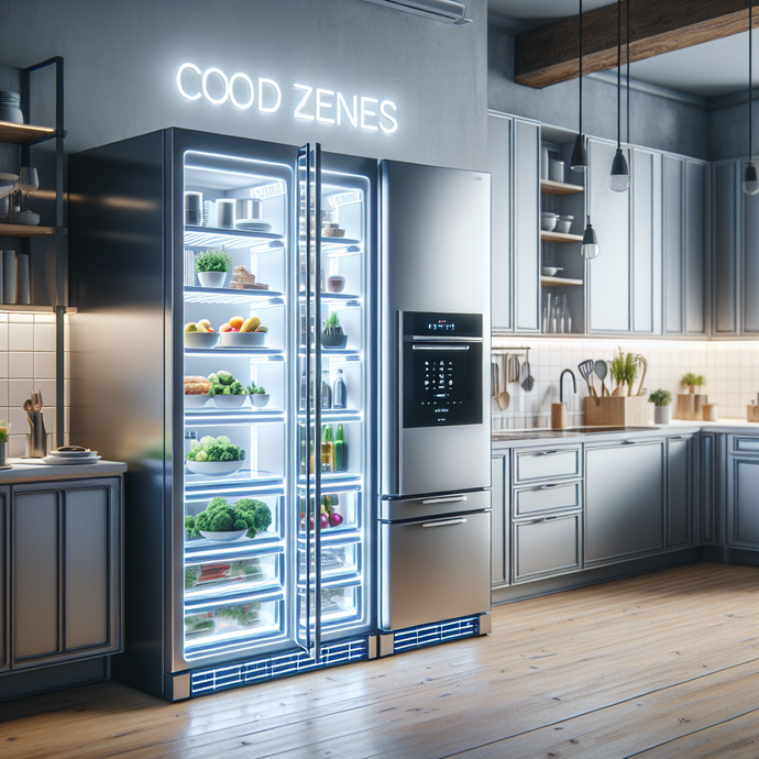 Cold Zone Racks Refrigerators with Cold Zones: For Fresh Food Storage