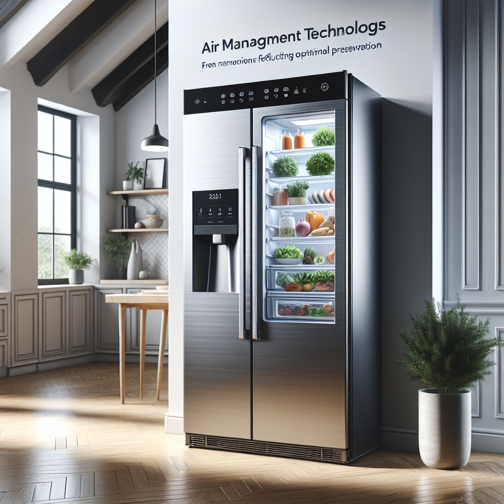 Réfrigérateurs avec Technologies de Gestion de l'Air pour une Conservation Optimale