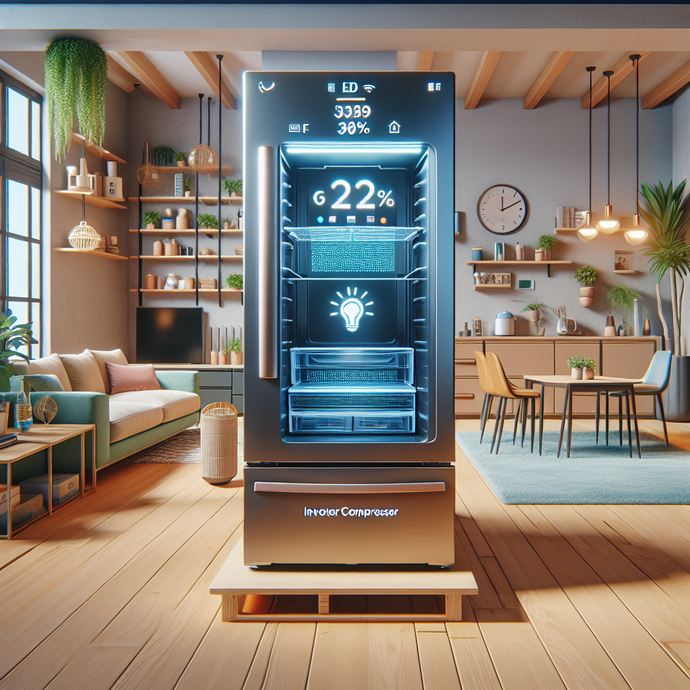 Energy-efficient refrigerators with inverter compressors