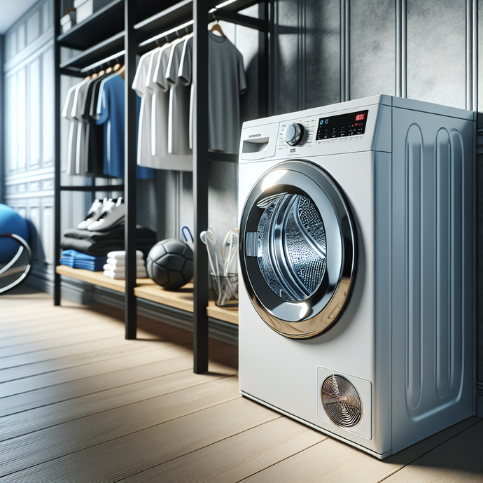 Dryers with special cycles for sportswear