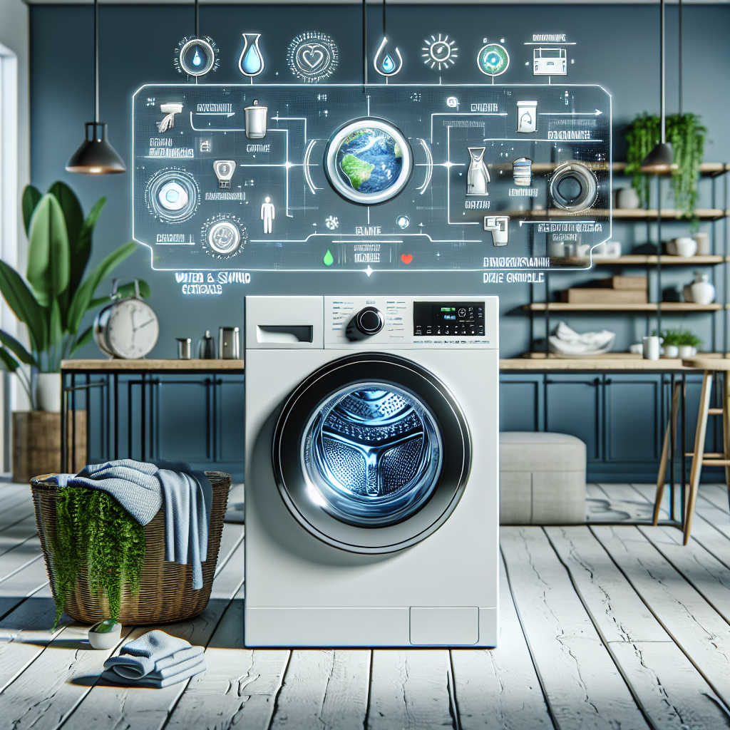 Washing machines with eco cycles: save water and energy