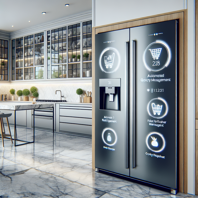 Smart Refrigerators: Automated Grocery Management