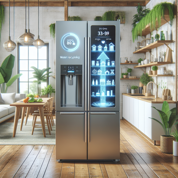 Refrigerators with Water Recycling Systems for Less Waste