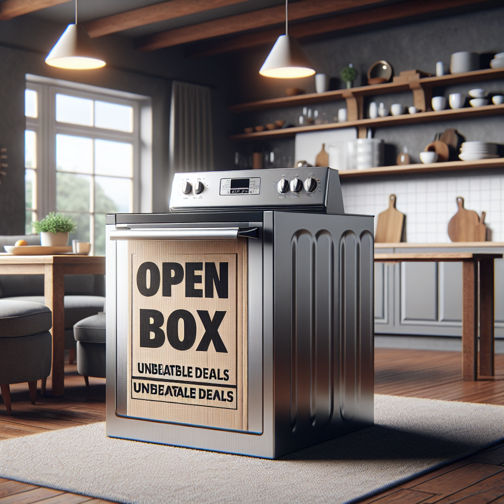 Open Box Appliances: Find Unbeatable Deals