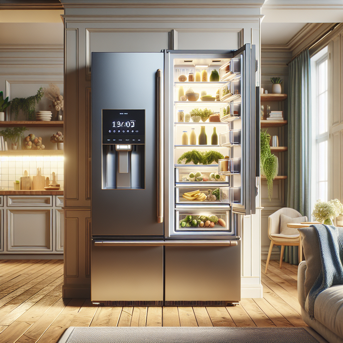 Refrigerators with adjustable shelves for more convenience