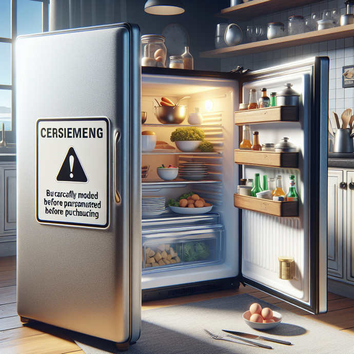 Open-box Freezer: Precautions to Take Before Buying a Second-hand Freezer
