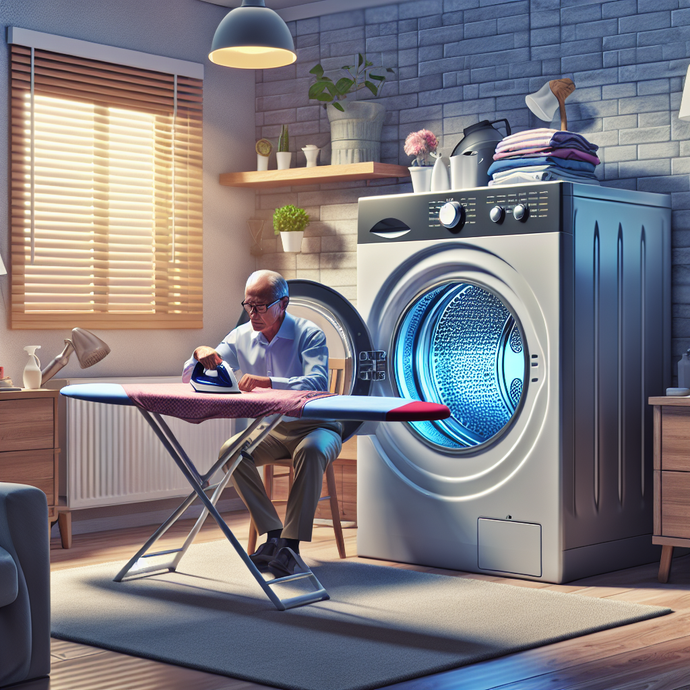Dryers with Wrinkle-Prevention Cycles for Easy Ironing