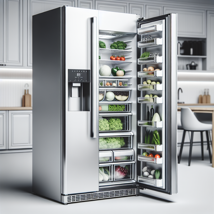 Refrigerators with compartments for fresh produce: optimal storage