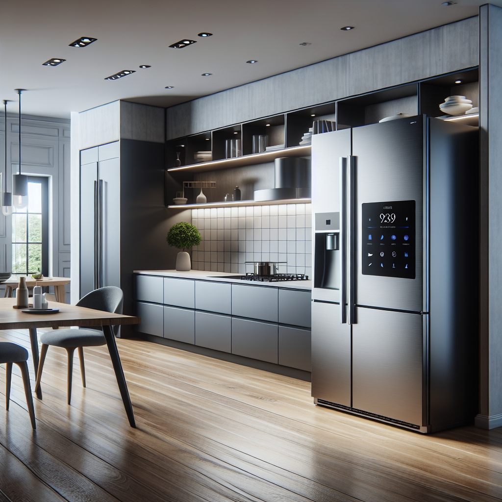 Smart refrigerators for a modern kitchen
