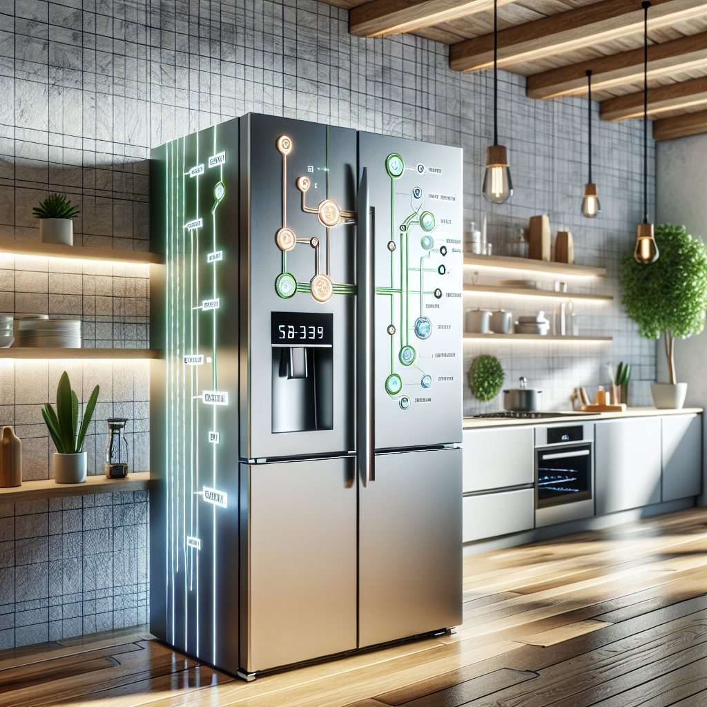Refrigerators with Linear Compressors for More Efficiency
