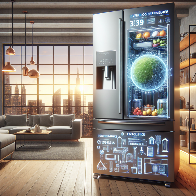 Réfrigérateurs avec compresseurs à inverter : plus de performance et d'efficacité