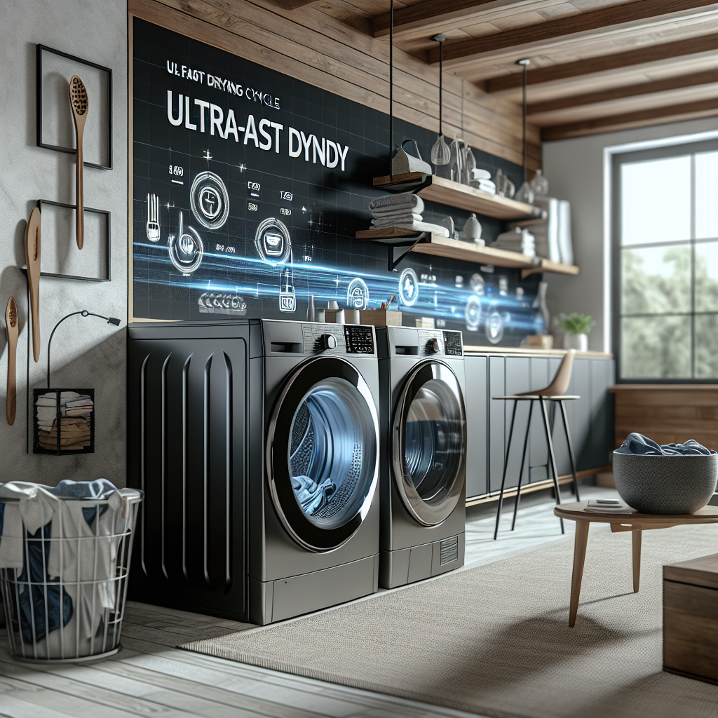 Dryers with ultra-fast drying cycles