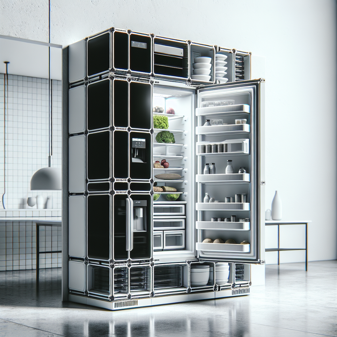 Réfrigérateurs avec Compartiments Modulaires pour Plus de Flexibilité