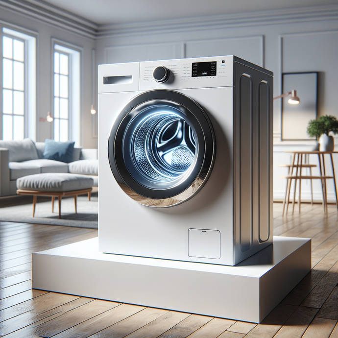 Washing machines with self-cleaning functions for simplified maintenan