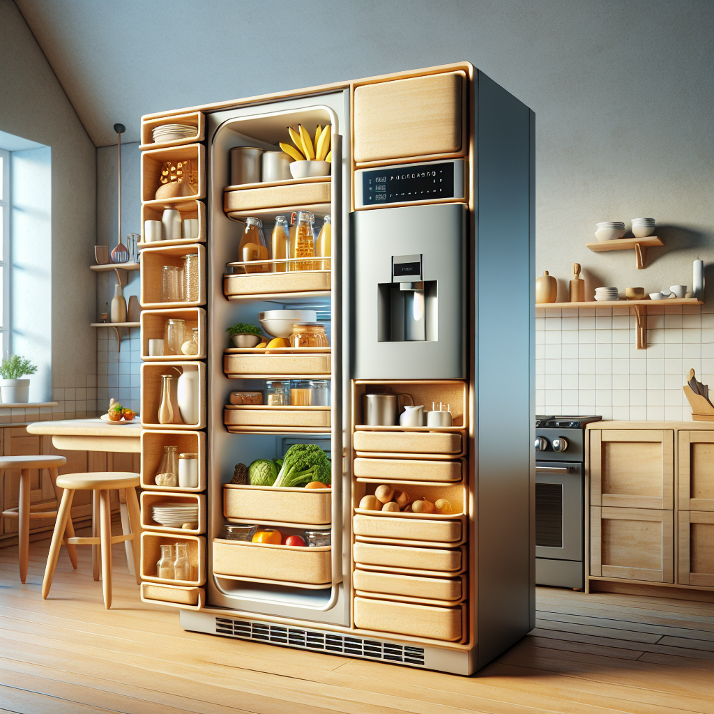 Refrigerators with Modular Compartments for More Flexibility