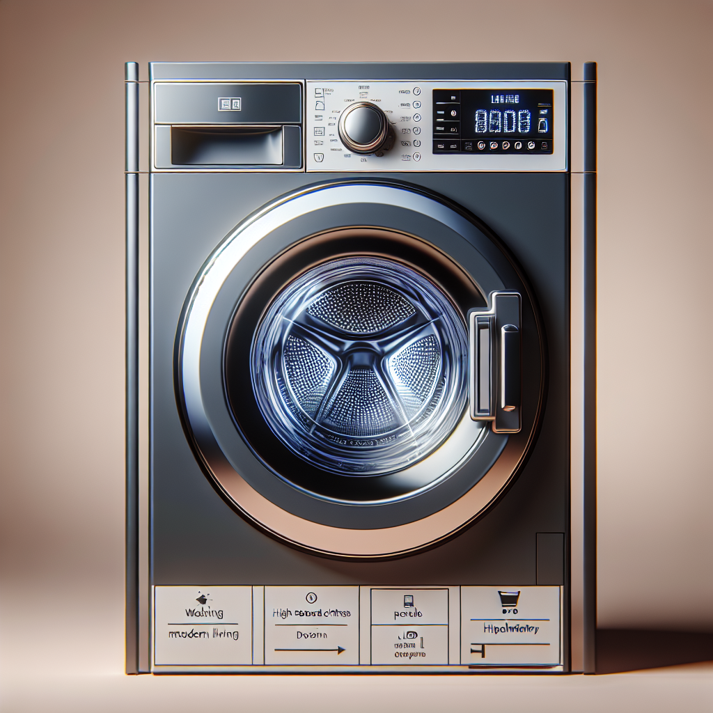 Washers with High-Speed Spinning Cycles for Drier Clothes
