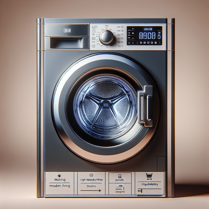 Washers with High-Speed Spinning Cycles for Drier Clothes