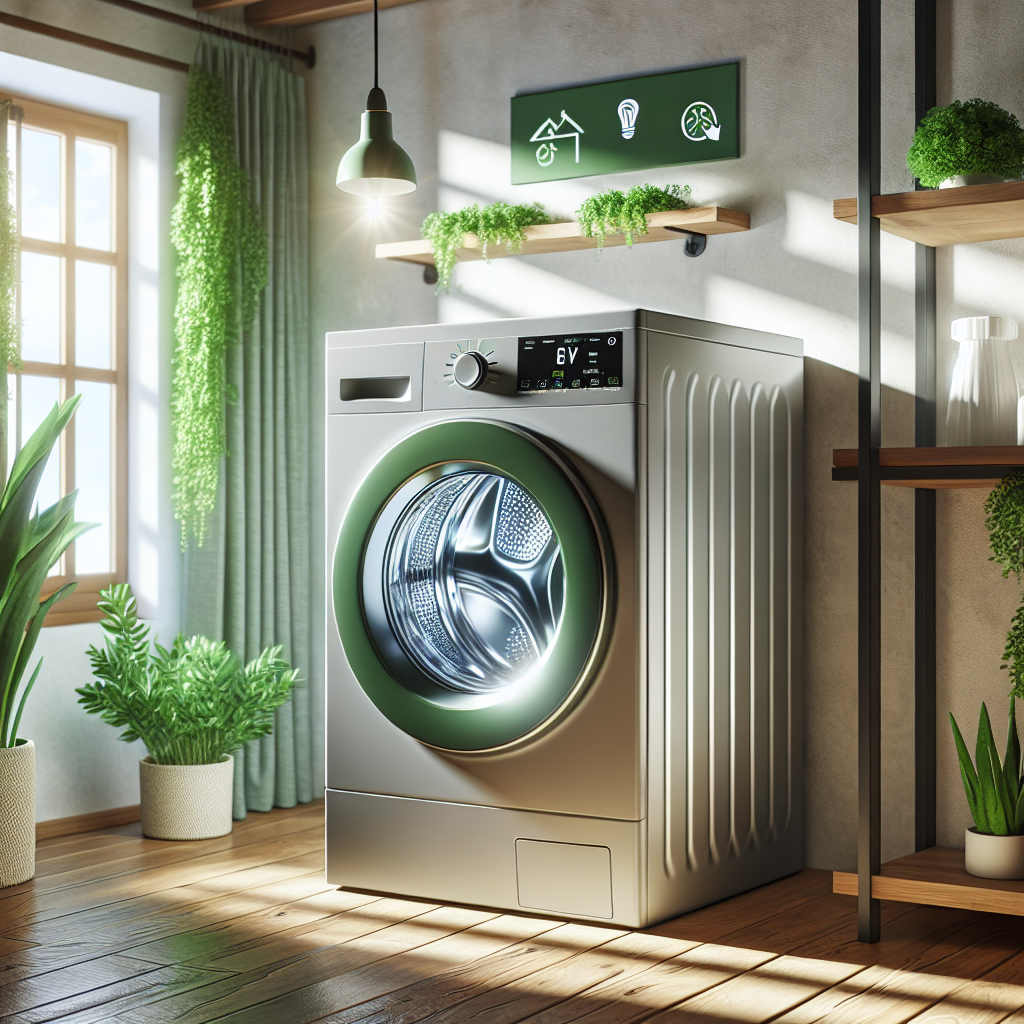 Machines à laver avec options de lavage écologiques : Moins d'impact sur l'environnement