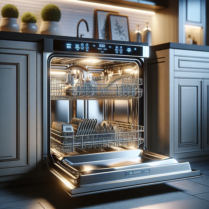Lave-vaisselle avec cycles de lavage à haute température pour des résultats parfaits