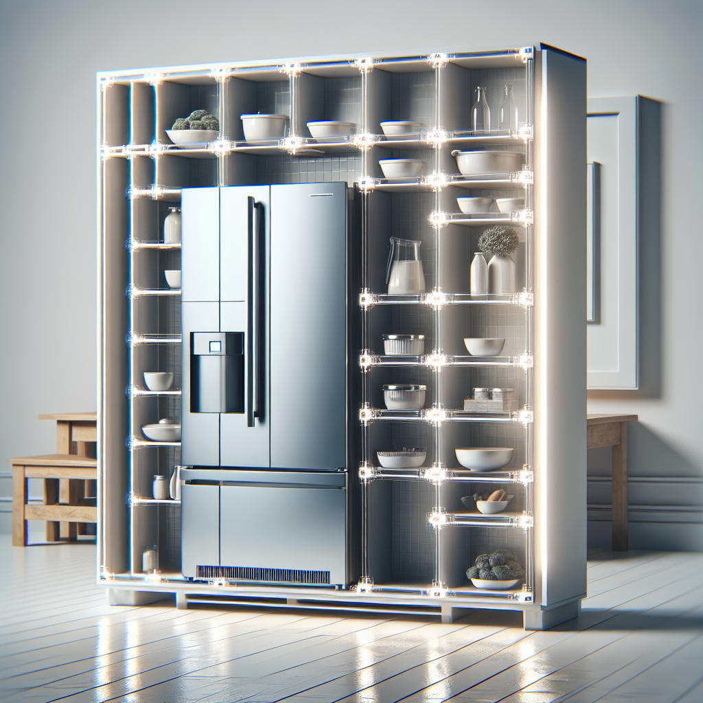 Refrigerators with Modular Compartments for More Flexibility