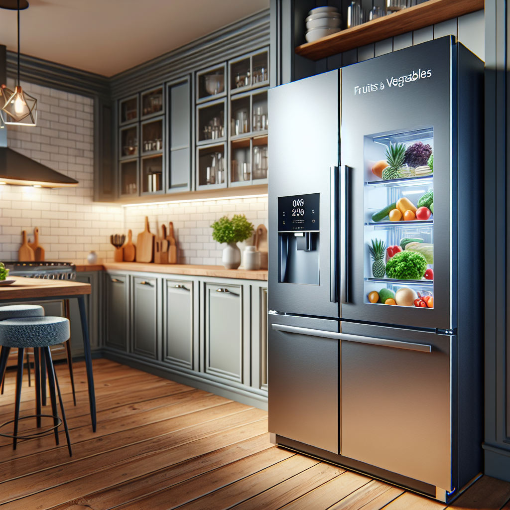 Réfrigérateurs avec zones intelligentes pour fruits et légumes