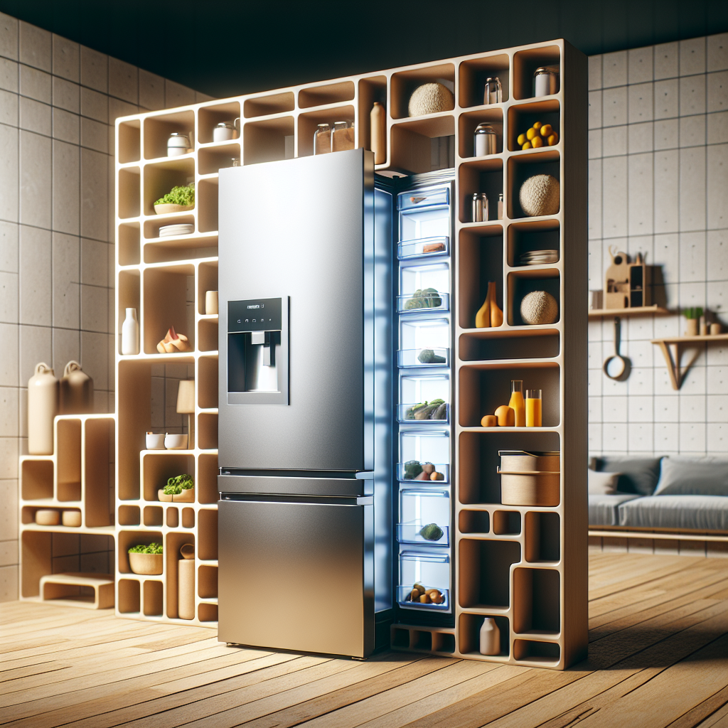 Réfrigérateurs avec Compartiments Modulaires pour Plus de Flexibilité