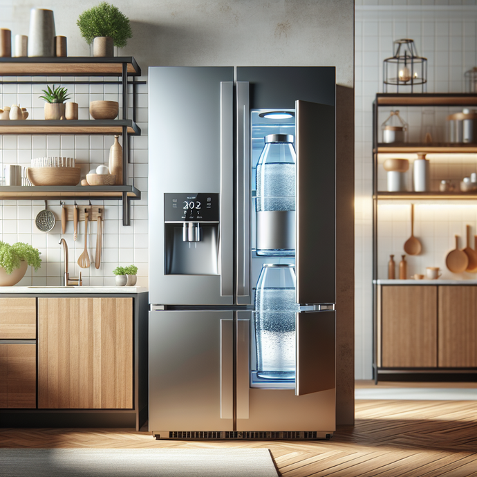 Refrigerators with built-in water filters for healthier drinks