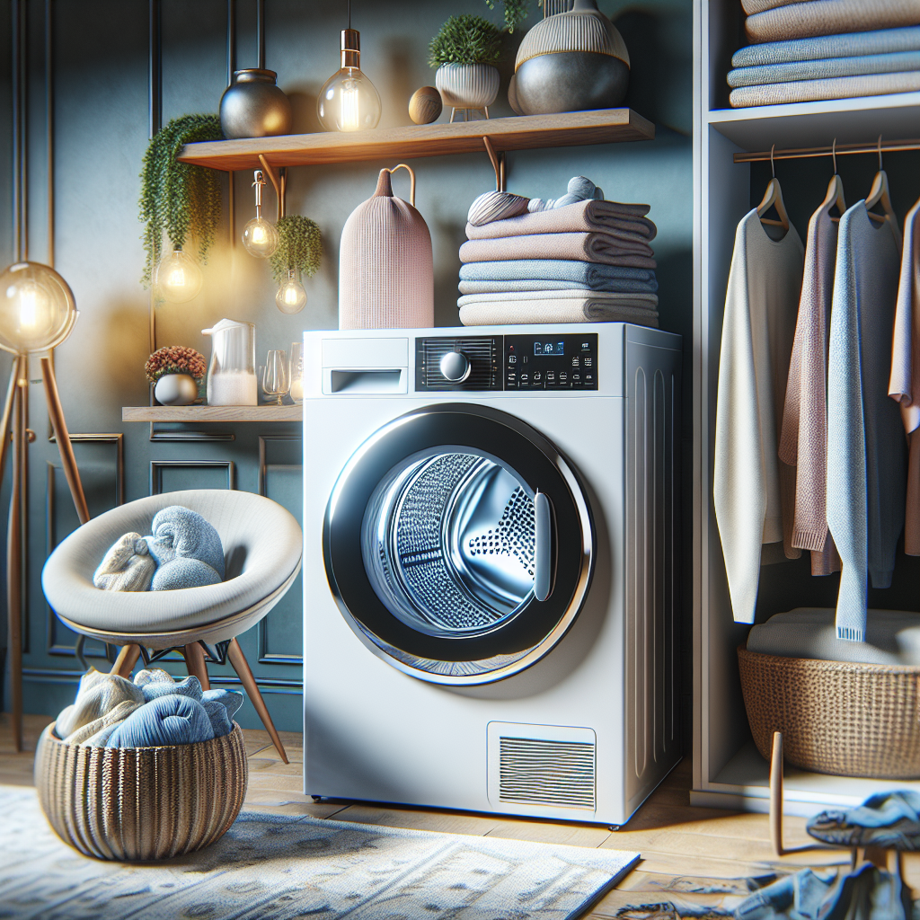 Dryers with settings for delicate fabrics and wool clothing