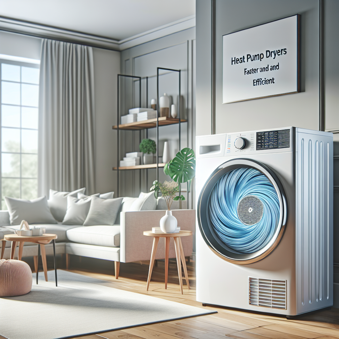 Sèche-linge à pompe à chaleur: Plus rapide et plus efficace
