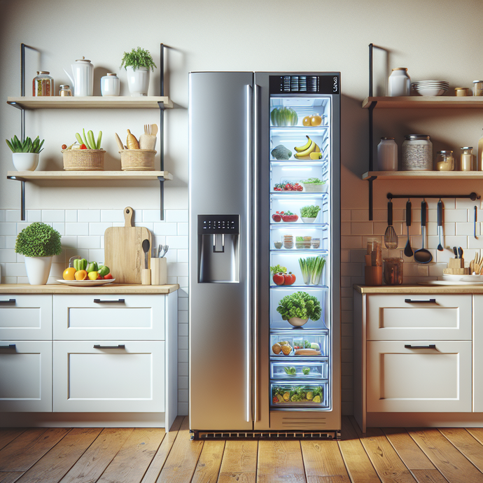 Réfrigérateurs avec zones de refroidissement rapide: Idéal pour le stockage des aliments frais