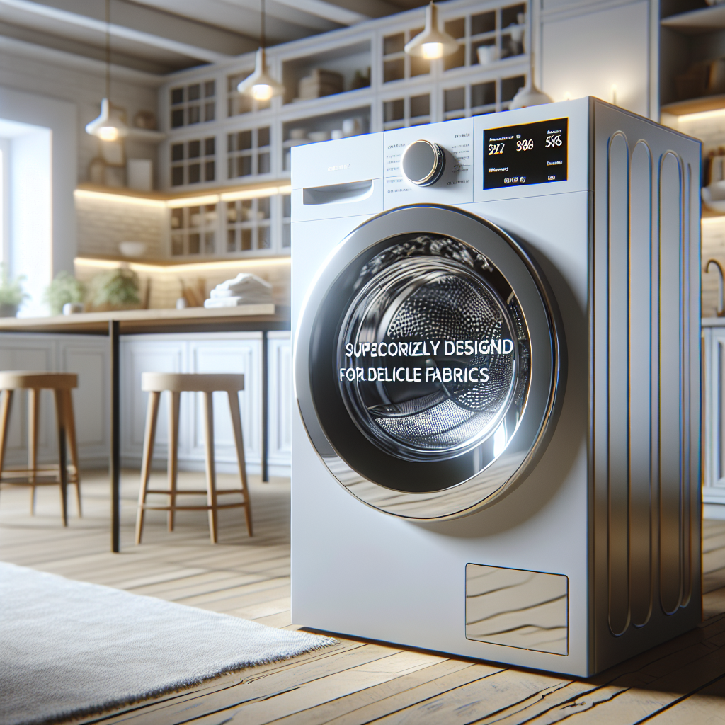Des machines à laver avec des cycles spécialisés pour les tissus délicats