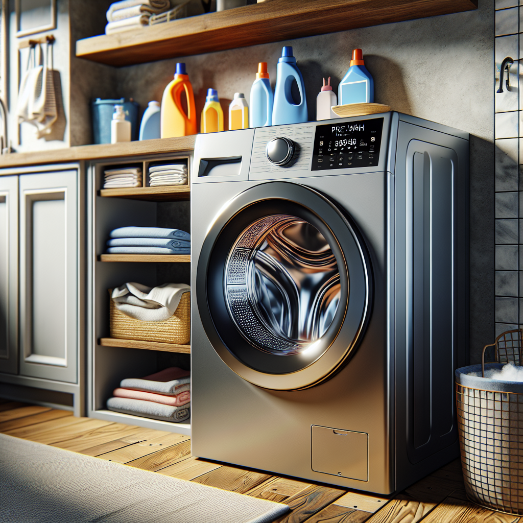 Washers with Pre-Wash Functions: For Deeper Cleaning