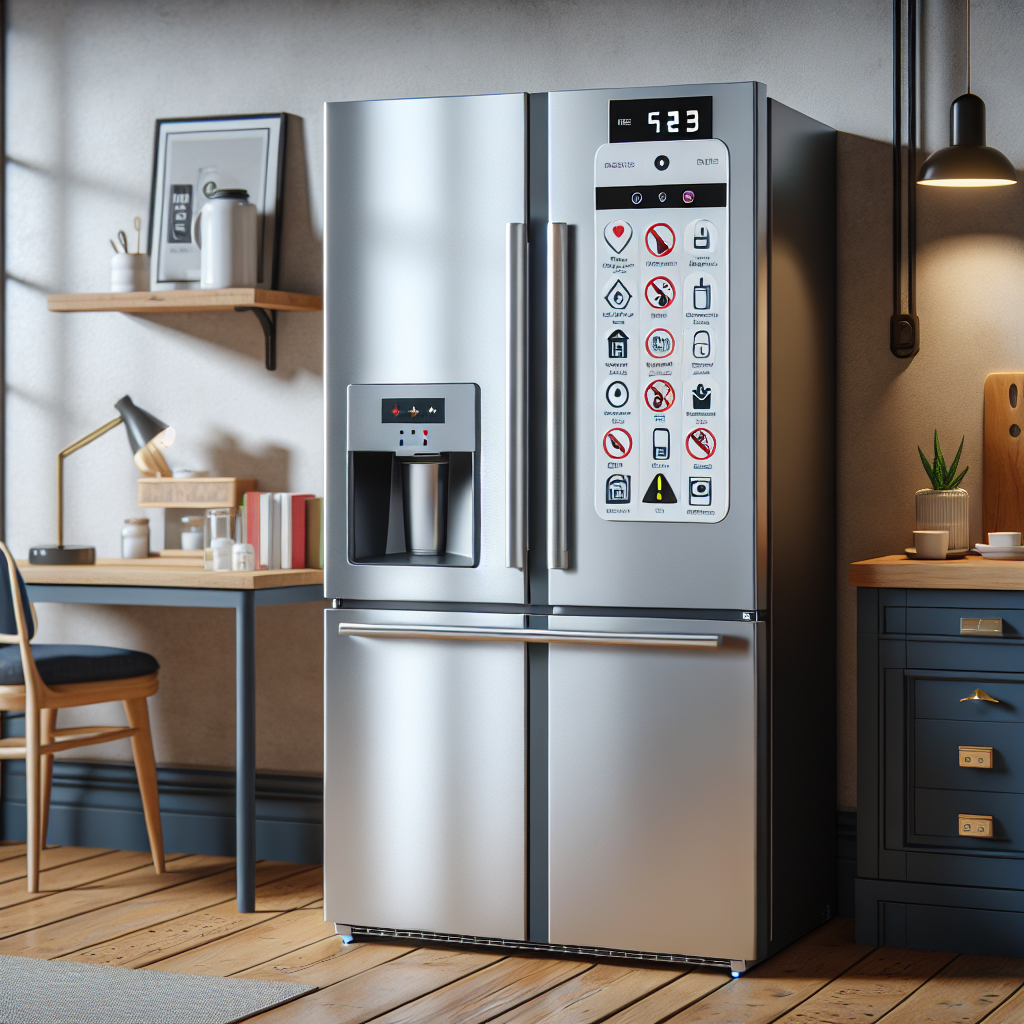 Refrigerators with safety features to prevent household accidents