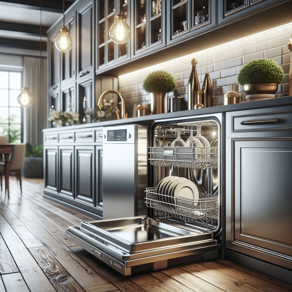 Dishwashers with high-temperature cleaning for spotless results