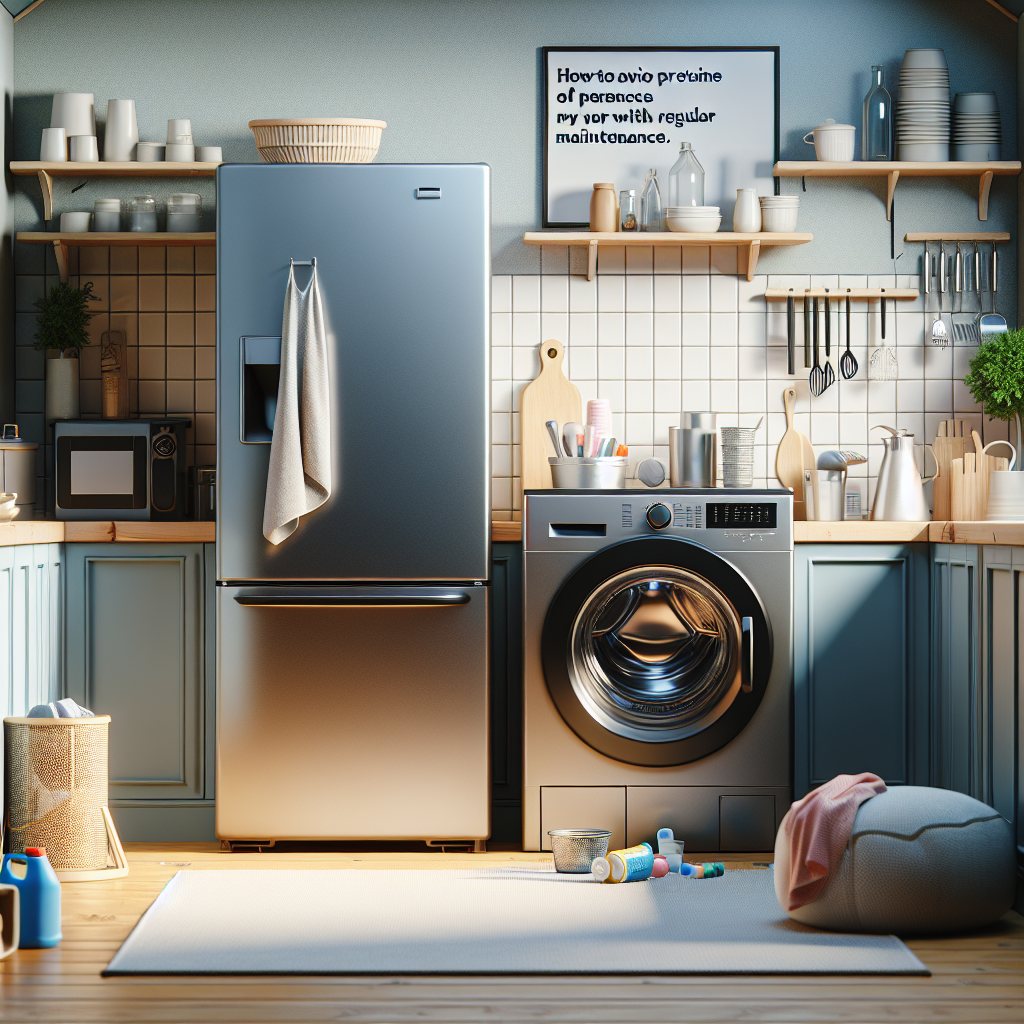 How to Avoid Premature Wear of Your Appliances with Regular Maintenance