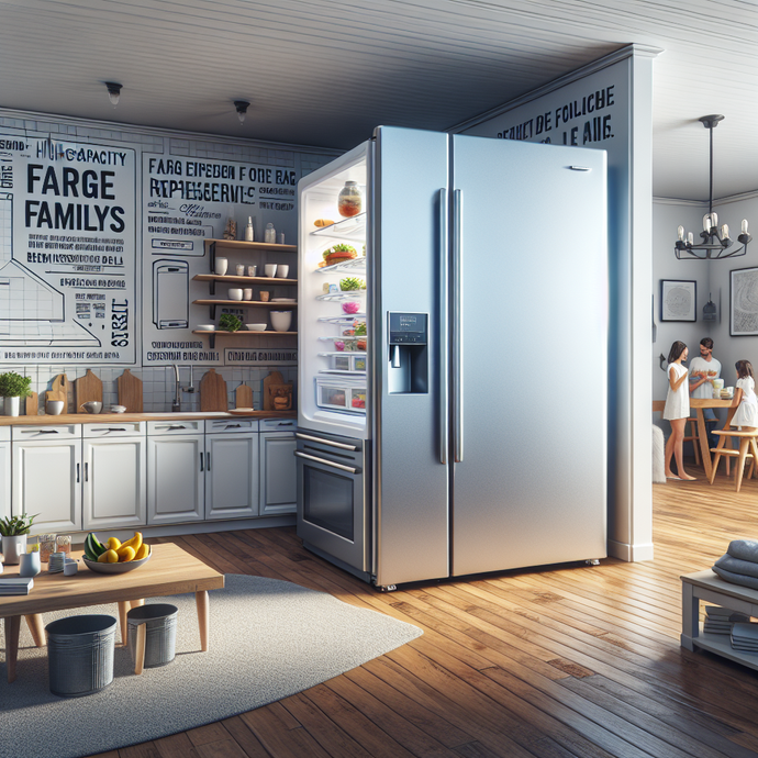 High-Capacity Refrigerators: A Solution for Large Families