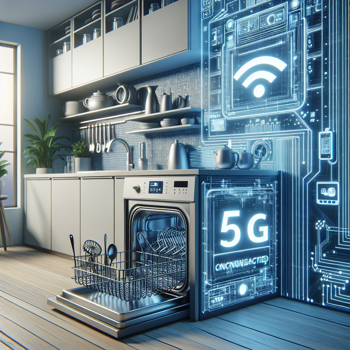Lave-vaisselle connectés en 5G : un modèle 2025