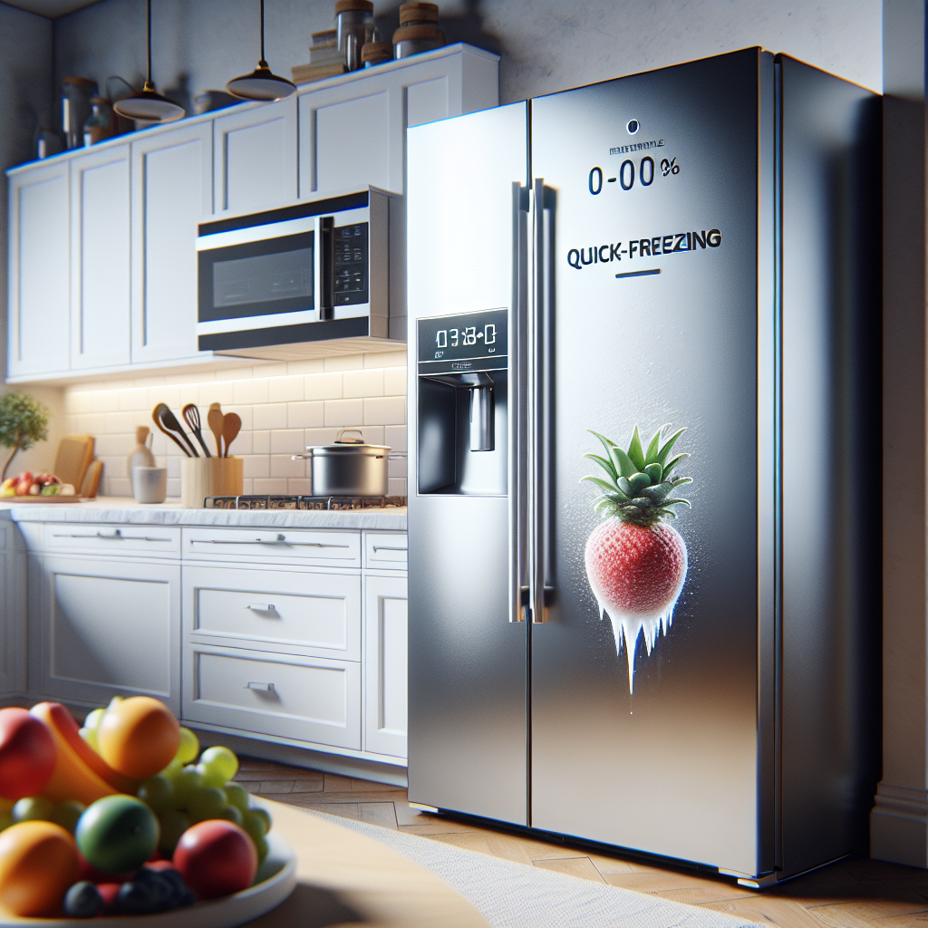 Refrigerators with Quick-Freezing Functions for Preserving Your Food