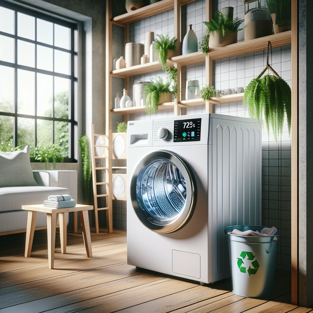 Innovations in washing machines with eco-friendly washing options