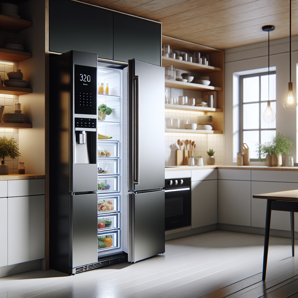 Refrigerators with specialized compartments for fresh and frozen food