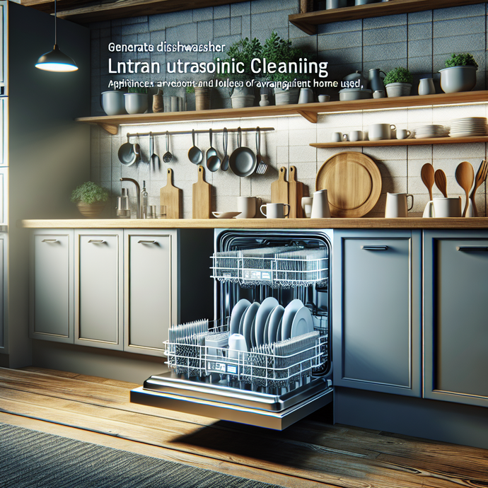 Dishwashers with ultrasonic cleaning for more effective washing