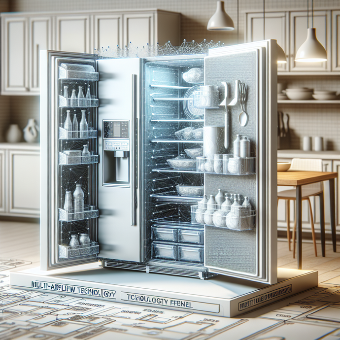 Refrigerators with multi-airflow technology